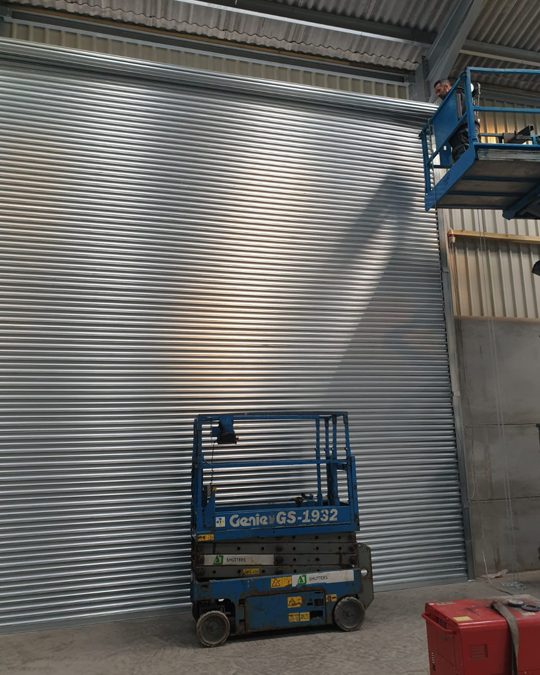 Industrial roller shutter